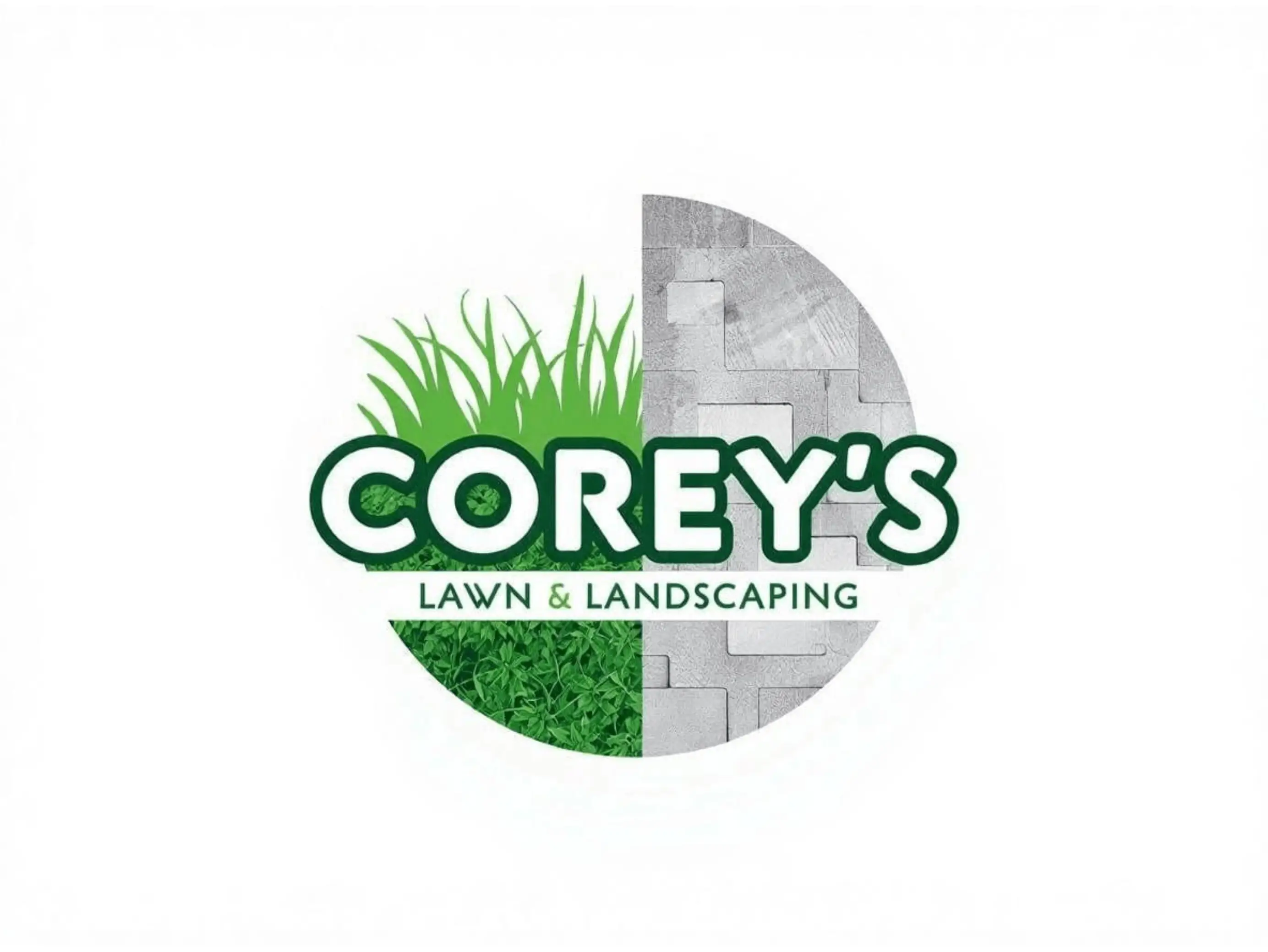 Corey's Lawncare & Landscaping logo